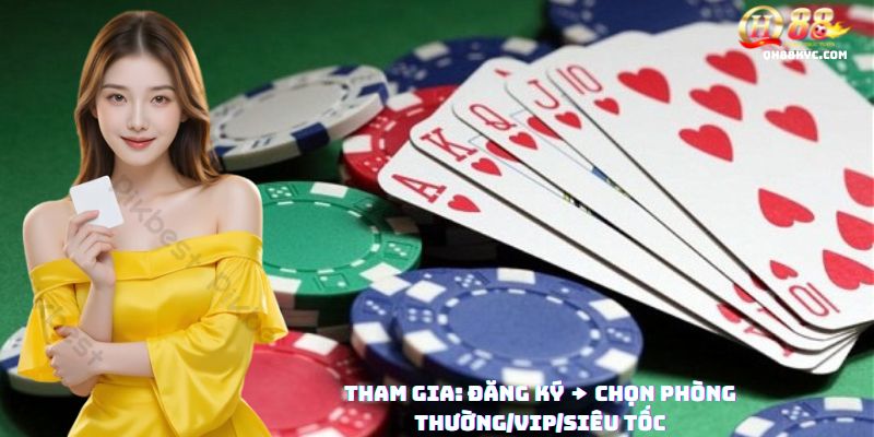 Hướng dẫn bài cào QH88: nạp tiền chọn bàn