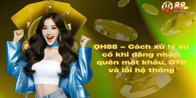 Cách xử lý sự cố khi đăng nhập: quên mật khẩu, OTP và lỗi hệ thống