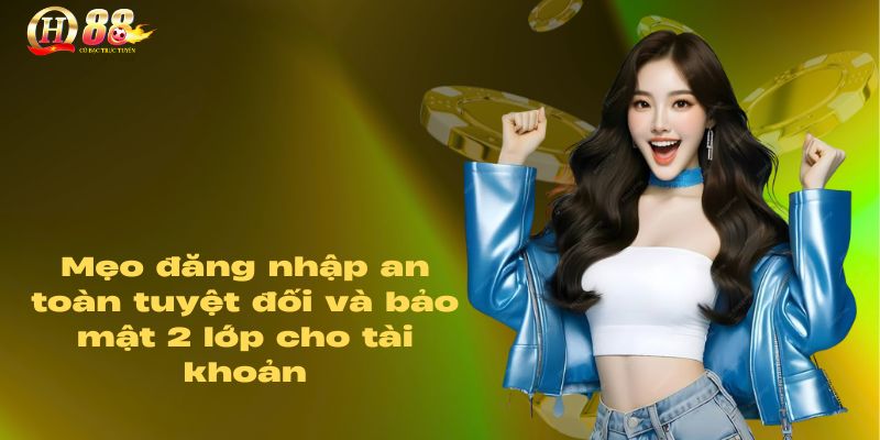 Mẹo đăng nhập an toàn tuyệt đối và bảo mật 2 lớp cho tài khoản