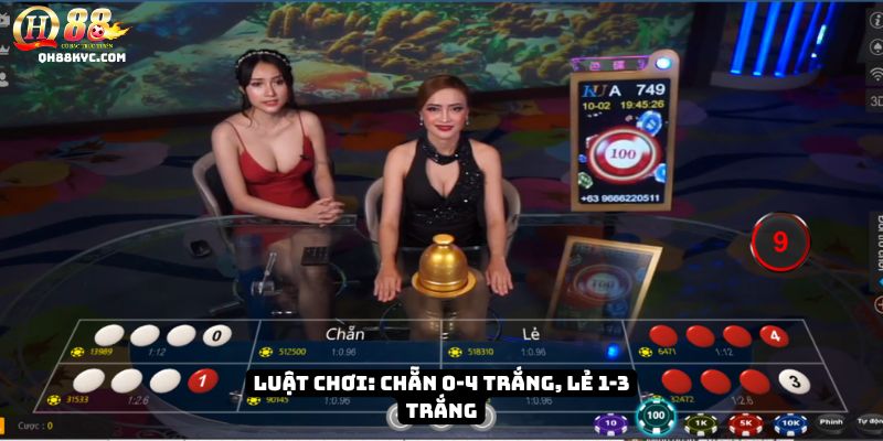 Quy trình xóc đĩa QH88: dealer xóc bát đĩa